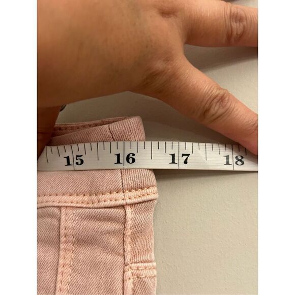 Chico's Cropped Jeans So Slimming Pink size 1 - Picture 5 of 8